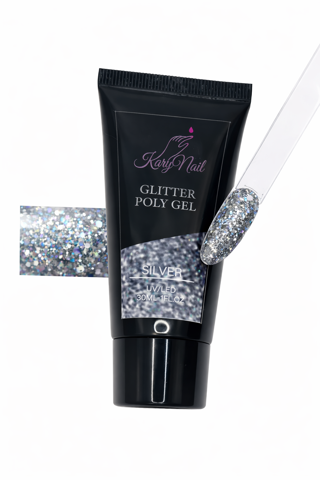 POLYGEL  Glitter Silver