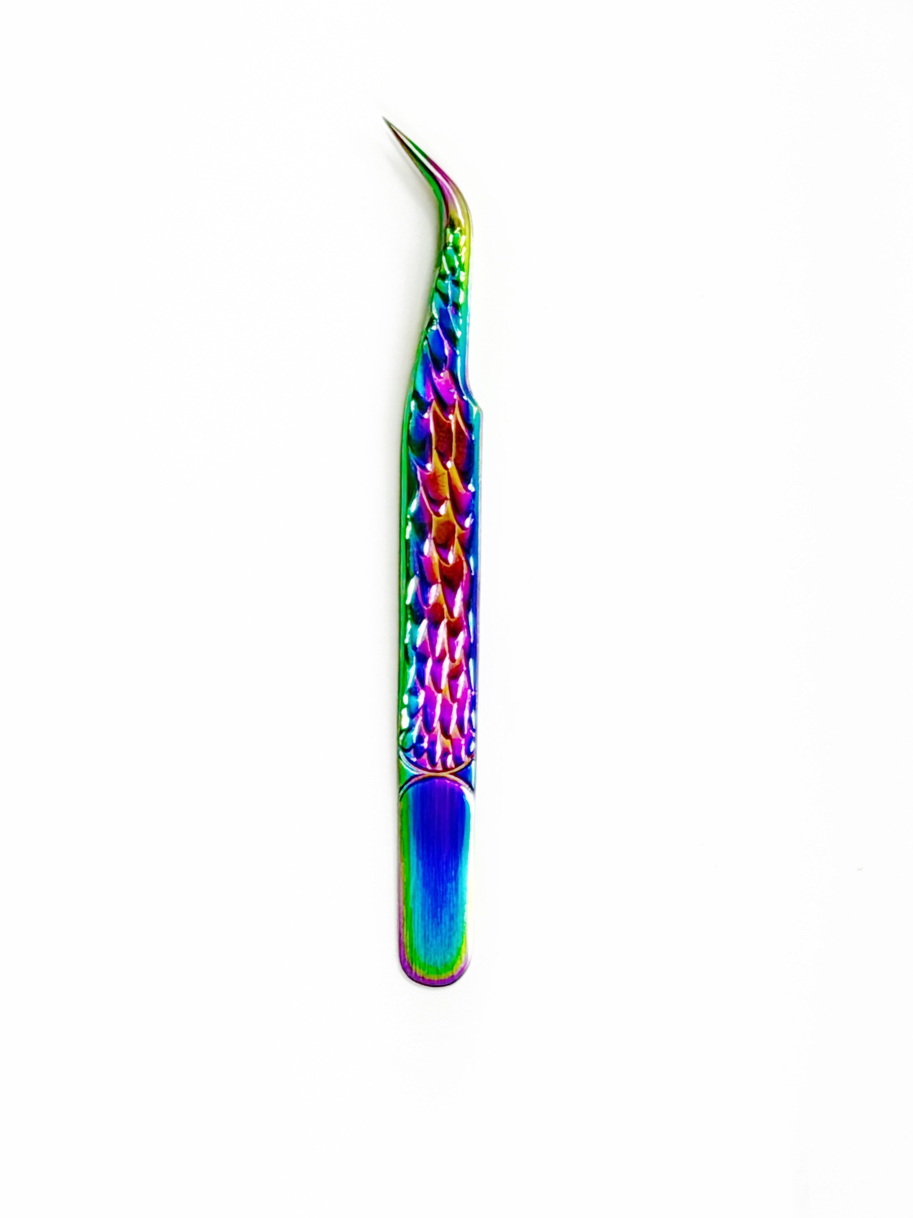 Pinzetta Doppia Curva Rainbow